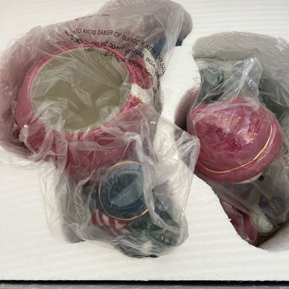 Waterford Heirloom snowman cookie jar EUC - Picture 10 of 12